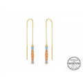 Lauren G. Adams Petits Gateaux Earrings (Gold/Blue